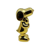 Melting Pot - Beeldje Snoopy Goud Glans Keramiek 8x20cm