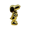 Melting Pot - Beeldje Snoopy Hartje Goud Glans Keramiek 8x20cm