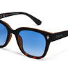 Okkia - Zonnebril GIOVANNI Black Havana met Blauwe Glazen OK012B3H-BL