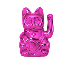 Donkey - Lucky Cat Shiny Pink Metallic 10x15cm