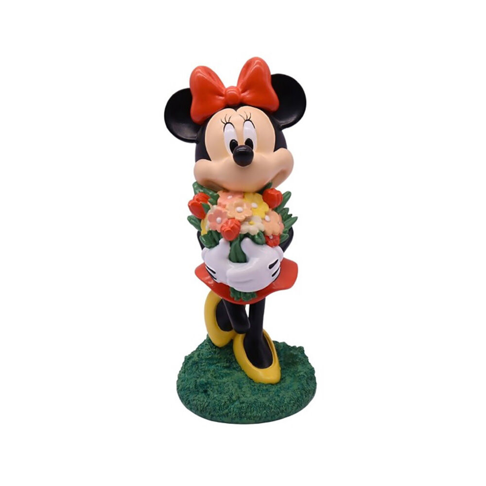 Disney - Beeld Minnie Mouse Flowers Multicolor 9x20cm
