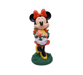 Disney - Beeld Minnie Mouse Flowers Multicolor 9x20cm
