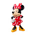 Beeld Minnie Mouse Winking Multicolor 16x31cm