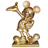 Beeld Mickey Mouse Presents Goud 39x45cm Beeld Mickey Mouse Presents Goud 39x45cm