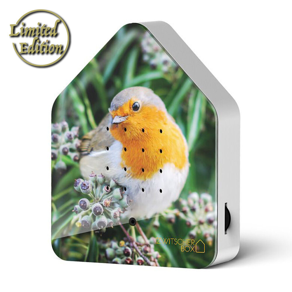 Zwitscherbox - Vogelhuisje Roodborstje - Limited Edition