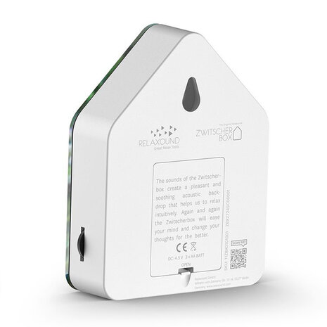 Zwitscherbox - Vogelhuisje met Bewegingssensor Roodborstje - Limited Edition