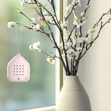 Zwitscherbox - Lily Bells Rosebird met Bewegingssensor - Zomergeluiden
