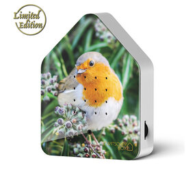 Zwitscherbox - Vogelhuisje met Bewegingssensor Roodborstje - Limited Edition