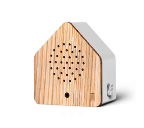 Zwitscherbox - Vogelhuisje Satellite Wind Chimes Eiken Hout