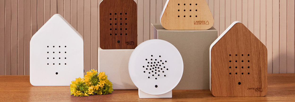 COLLECTIE: Zwitscherbox Vogelhuisjes met Bewegingssensor