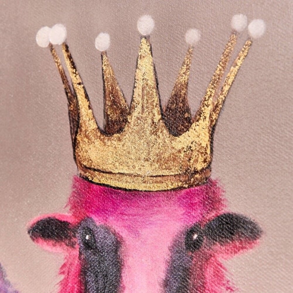 Werns - Schilderij Royal Sheep Acryl op Canvas 100x80cm