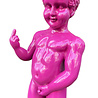 Melting Pot - Beeld Manneken Pis Fuck You Fuchsia XL 25x60cm