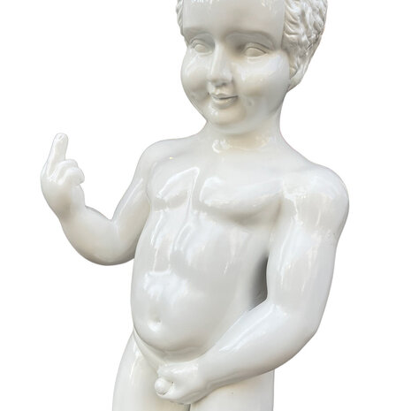 Melting Pot - Beeld Manneken Pis Fuck You Wit XL 25x60cm Melting Pot - Beeld Manneken Pis Fuck You Wit XL 25x60cm
