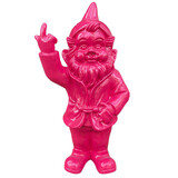 Melting Pot - Beeld Kabouter Fuck You Fuchsia-Cerise XL 35x68cm