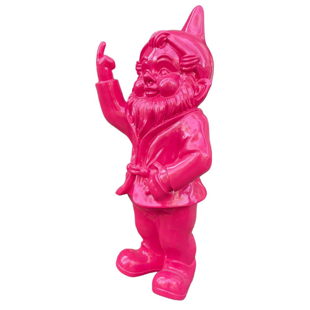 Melting Pot - Beeld Kabouter Fuck You Fuchsia-Cerise XL 35x68cm