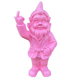 Melting Pot - Beeld Kabouter Fuck You Roze XL 35x68cm