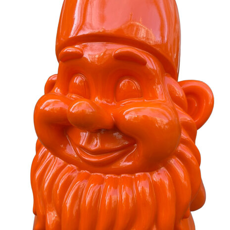 Melting Pot - Beeld Kabouter Puntmuts Oranje XXL 30x100cm