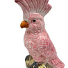 Werns - Vaas Kaketoe Roze Keramiek 18x24cm Werns - Vaas Kaketoe Roze Keramiek 18x24cm