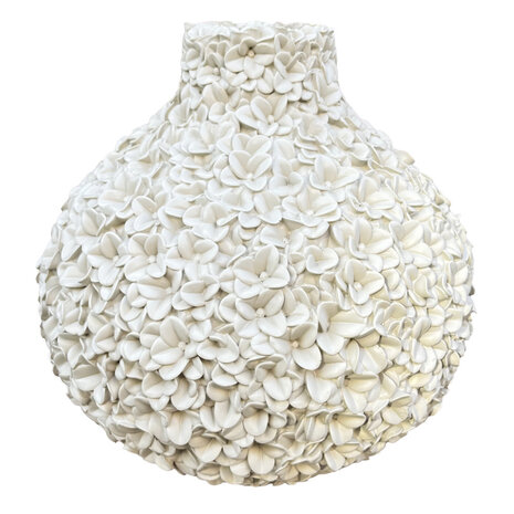 Colmore - Vaas Cataleya Flowers Beige Kunststof 38x38cm