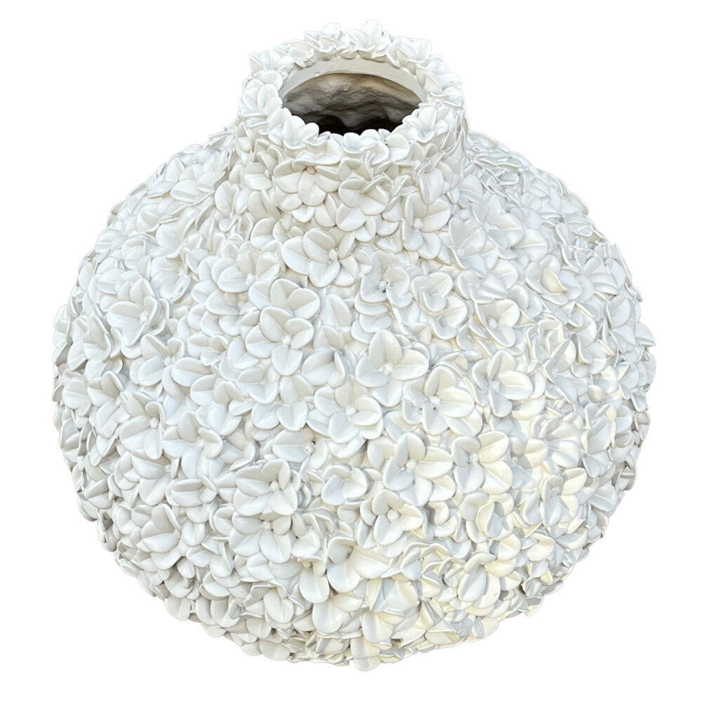 Colmore - Vaas Cataleya Flowers Beige Kunststof 38x38cm