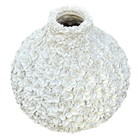 Colmore - Vaas Cataleya Flowers Beige Kunststof 38x38cm