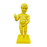 Melting Pot - Beeld Manneken Pis Fuck You Geel 20x45cm