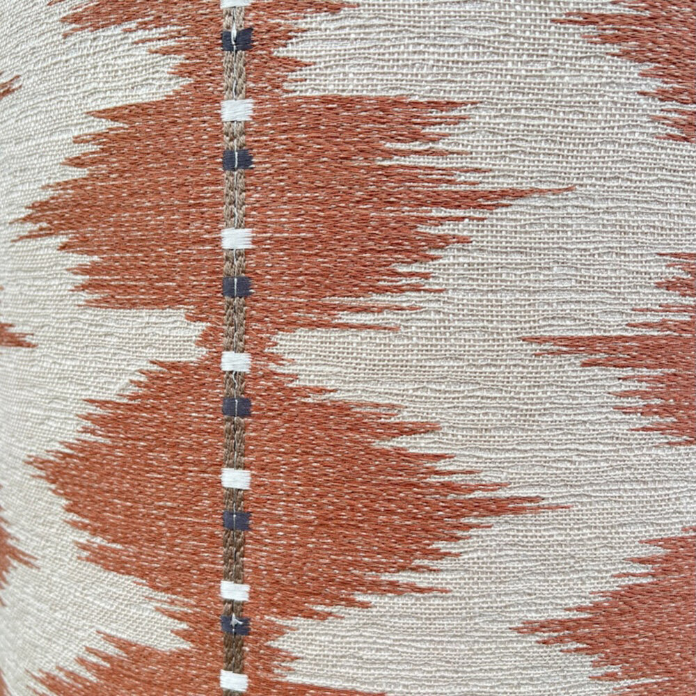 Melting Pot - Lampenkap Myrthus Copper 40x30cm met bies