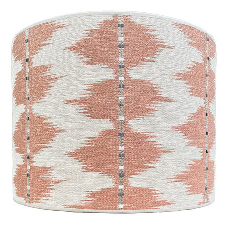 Melting Pot - Lampenkap Myrthus Copper 40x30cm met bies