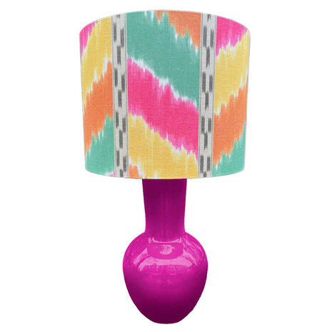 Melting Pot - Lampenkap Ottoline Jazz Multicolor 40x30cm Melting Pot - Lampenkap Ottoline Jazz Multicolor 40x30cm