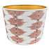 Lampenkap Myrthus Copper 40x30cm met bies