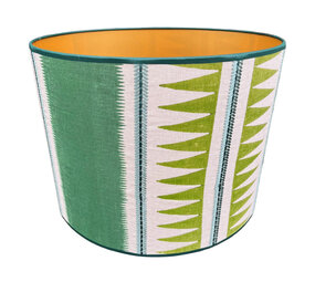 Melting Pot - Lampenkap Kasper Groen 40x30cm met bies