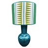 Melting Pot - Lampenkap Kasper Groen 40x30cm met bies Melting Pot - Lampenkap Kasper Groen 40x30cm met bies