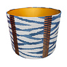 Melting Pot - Lampenkap Wilder Blauw Beige 40x30cm