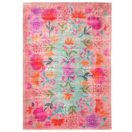 Werns - Vloerkleed Fiore Bloemen Multicolor 160x230cm