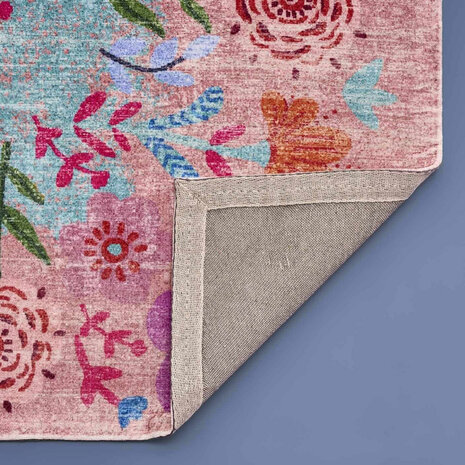 Melting Pot - Vloerkleed Fiore Bloemen Multicolor 160x230cm Melting Pot - Vloerkleed Fiore Bloemen Multicolor 160x230cm