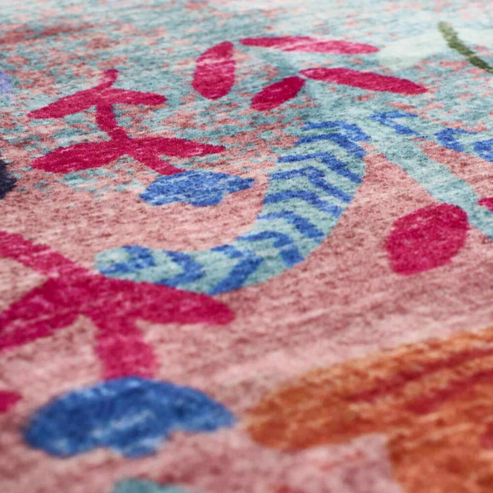 Melting Pot - Vloerkleed Fiore Bloemen Multicolor 160x230cm Melting Pot - Vloerkleed Fiore Bloemen Multicolor 160x230cm