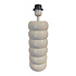 Tafel Lamp Voet Elyn Bollen Beige 10x34cm