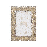 Melting Pot - Fotolijstje Strass Goud-Zilver 13x18cm - foto 10x15cm