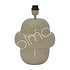 Tafel Lamp Voet Yara Sand Metaal 28x40cm Tafel Lamp Voet Yara Sand Metaal 28x40cm