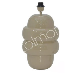 Colmore - Tafel Lamp Voet Yara Sand Metaal 27x50cm Colmore - Tafel Lamp Voet Yara Sand Metaal 27x50cm
