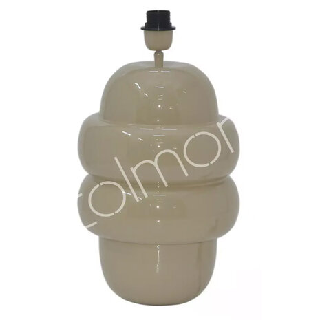 Colmore - Tafel Lamp Voet Yara Sand Metaal 27x50cm Colmore - Tafel Lamp Voet Yara Sand Metaal 27x50cm