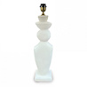 Colmore - Tafel Lamp Voet Gebroken Wit Mango Hout 13x57cm