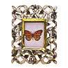 Melting Pot - Fotolijstje Mini Lichtroze Multicolor Goud 3x4cm - foto 1x2cm