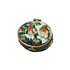Doosje Ovaal Vogels Multi Goud Metaal 5x5cm