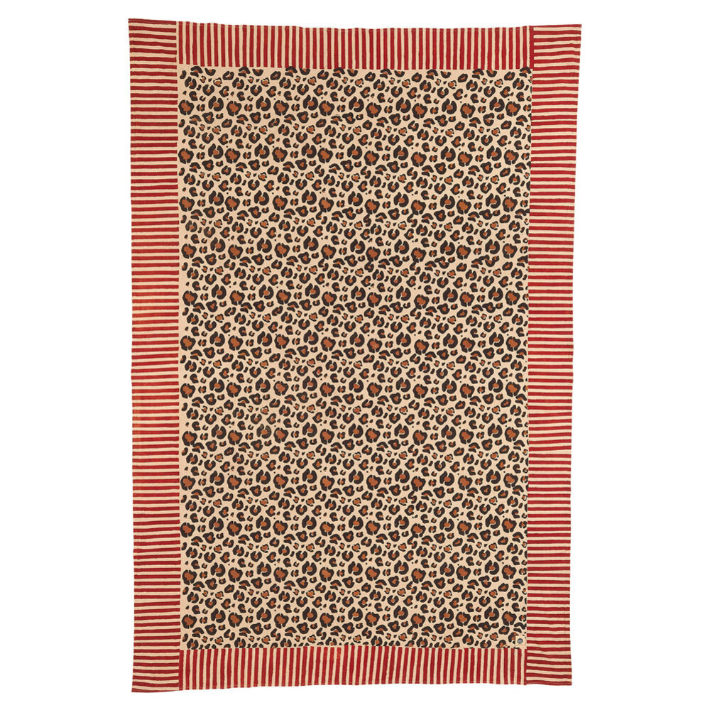 Doing Goods - Plaid Leopard Katoen 140x220cm Doing Goods - Plaid Leopard Katoen 140x220cm