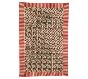 Doing Goods - Plaid Leopard Katoen 140x220cm Doing Goods - Plaid Leopard Katoen 140x220cm