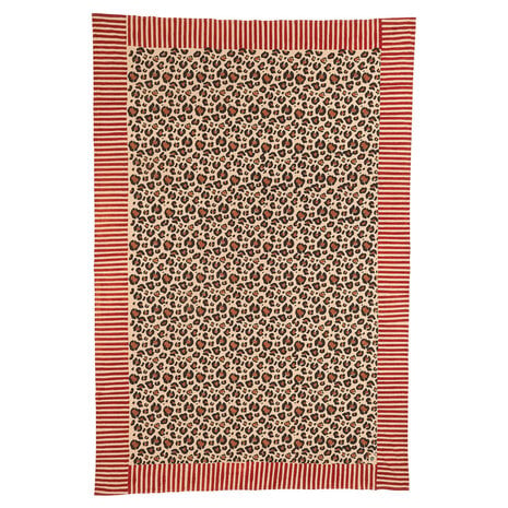 Doing Goods - Plaid Leopard Katoen 140x220cm Doing Goods - Plaid Leopard Katoen 140x220cm