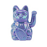 Donkey - Lucky Cat Shiny Bubble Blue 10x15cm zwaaiend Donkey - Lucky Cat Shiny Bubble Blue 10x15cm zwaaiend