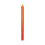 Branded By - Diner Kaars Cognac Oranje 2.1x28cm