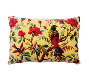 Imbarro - Sierkussen Royal Paradise Banana Velours 60x40cm Imbarro - Sierkussen Royal Paradise Banana Velours 60x40cm